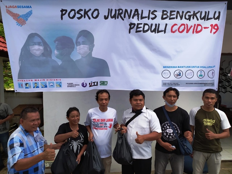 Jurnalis Minta Masyarakat Bengkulu Bersatu Lawan Covid-19