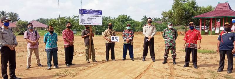 Titik Nol, Padang Jaya Mulai Bangun Sapras Desa