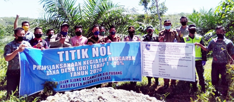 Titik Nol, Sadei Teluk Ajang Mulai Bangun JUT dan Sumur Bor