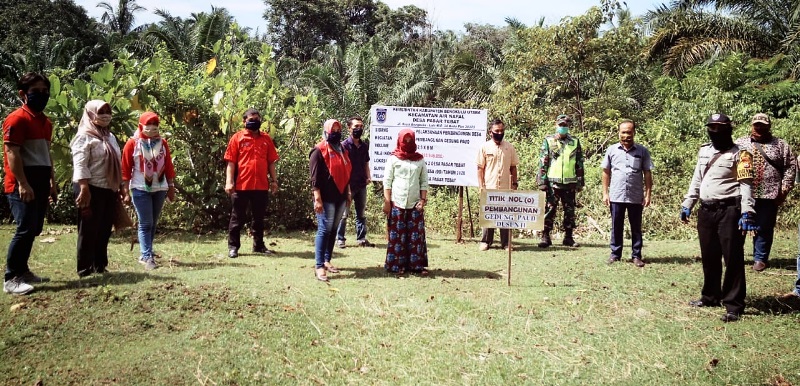 Pasar Tebat Bangun Gedung PAUD Desa