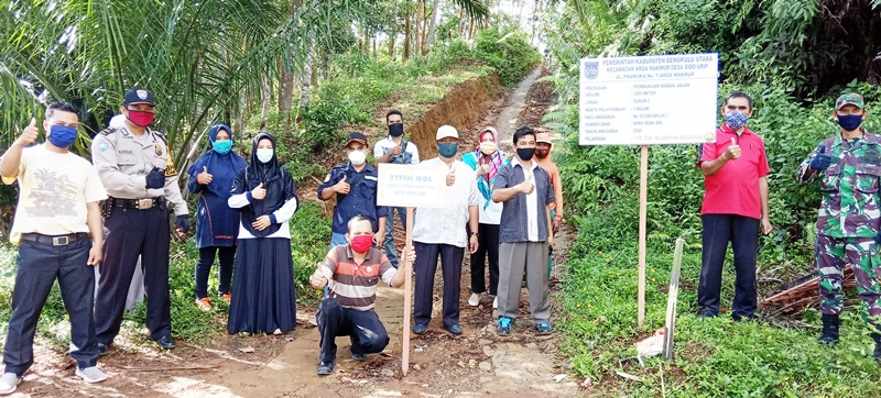 Totong Targana Tarik Meteran di Titik Nol Sido Urip