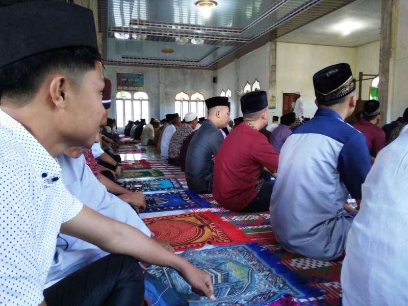 Masih Zona Hijau, 12 Desa di Kecamatan Selagan Raya Tetap Melaksanakan Solat Idul Fitri di Masjid