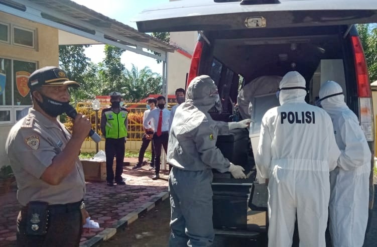 Polres Siapkan Tim Penanganan Jenazah Covid-19