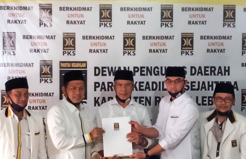 Pilkada Rejang Lebong, PKS Resmi Dukung SAHE