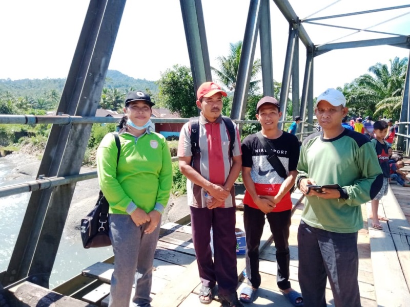 Akhirnya, Warga Empat Desa Tuntaskan Jembatan Rusak