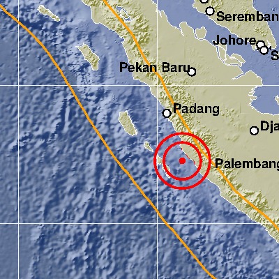 Gempa 5,7 SR Guncang Bengkulu, Tidak Berpotensi Tsunami