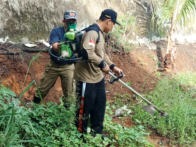 Halal Bihalal, PKS Bengkulu Bersih-Bersih Sekretariat