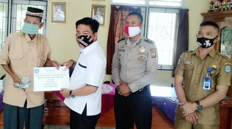 Alhamdulillah, 161 KK Desa Dusun Curup Nikmati BLT Dana Desa