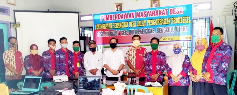 Perdana di Kecamatan Hulu Palik, Desa Air Baus I Gelar Pelatihan