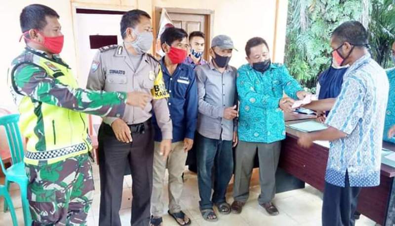 Perdana di Kecamatan TAP, Lubuk Gading Salurkan BLT DD 41 KK