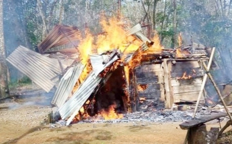 Penyebab Rumah Warga BU Terbakar Belum Diketahui