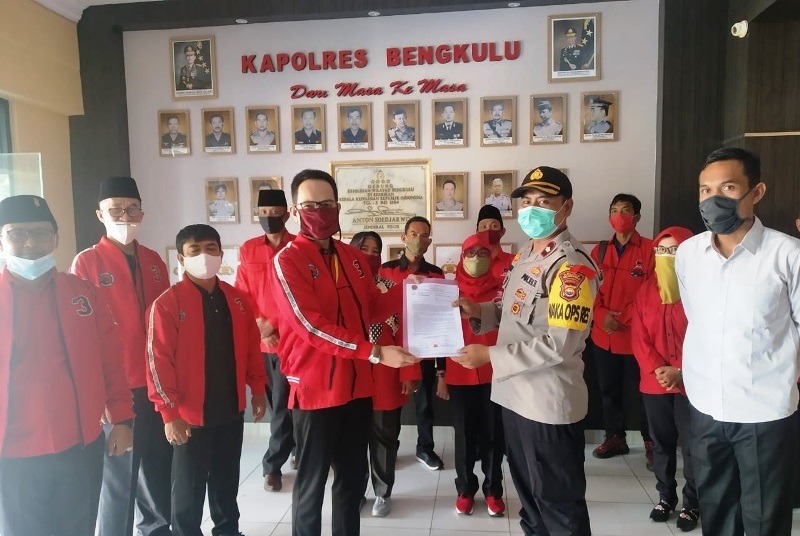 PDIP Bengkulu Lapor Pembakar Bendera Partai ke Polisi