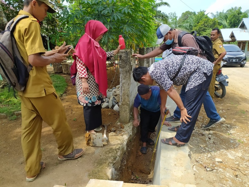 Tim Monev Air Manjuto Turun ke Desa Agung Jaya