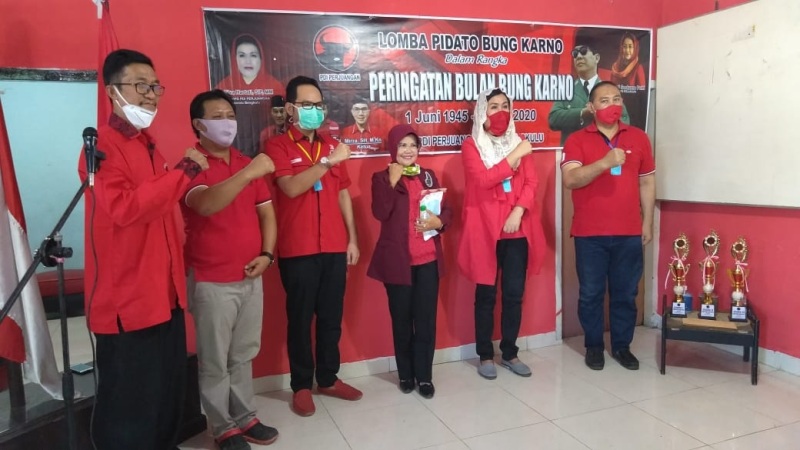 Bangkitkan Semangat Nasionalisme, PDIP Bengkulu Gelar Lomba Pidato