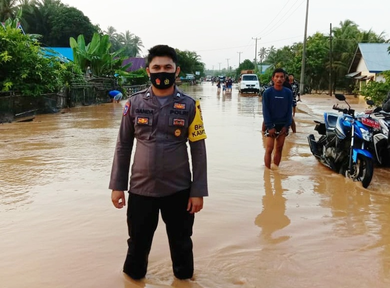 Pasca Banjir, Kondisi Desa Air Buluh Mulai Kondusif