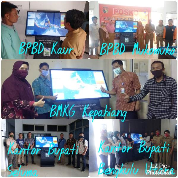 BMKG Pasang 5 WRS NewGen Untuk Lima Kabupaten di Bengkulu