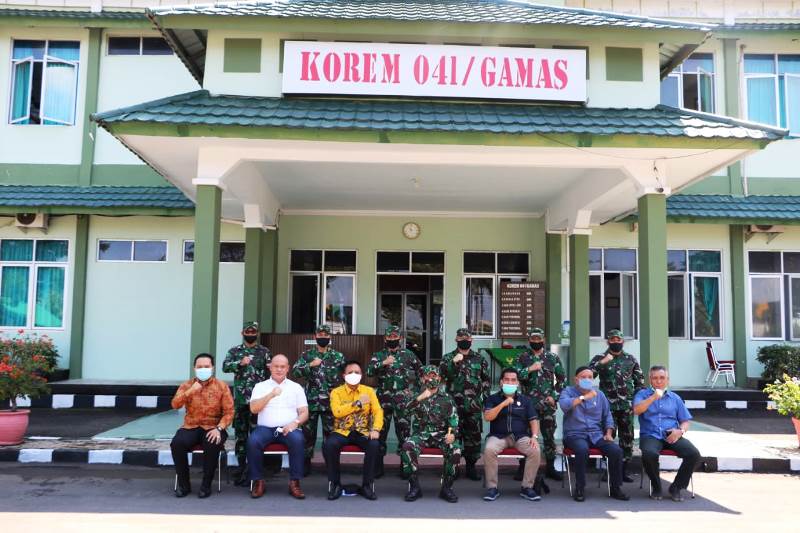 Komisi III Kunjungi Korem 041/Gamas, Ajak Pemerintah dan TNI Bersinergi Bangun Bengkulu