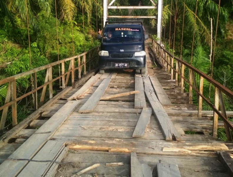 Soal Jembatan Rusak, Pemkab Mukomuko Jangan Cuma Janji