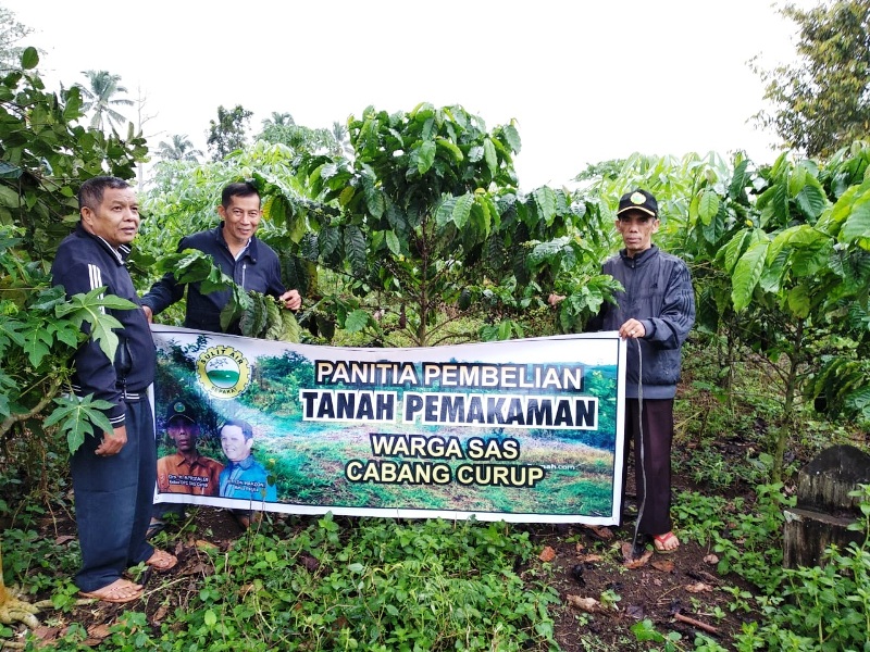 SAS Curup Beli Tanah Pemakaman Seluas 8460 m2