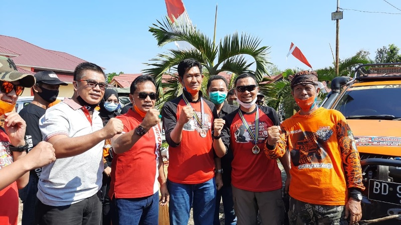 Bupati Ferry Ramli Lepas Ratusan Peserta Bengkulu Offroad Merdeka