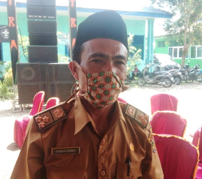 Cegah Pencurian, Desa Dusun Tengah Bangun Sentral Poskamling