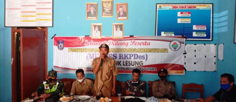 Musdes RKPDes, Warga Lubuk Lesung Usul Sumur Bor Hingga Pelapis Tebing