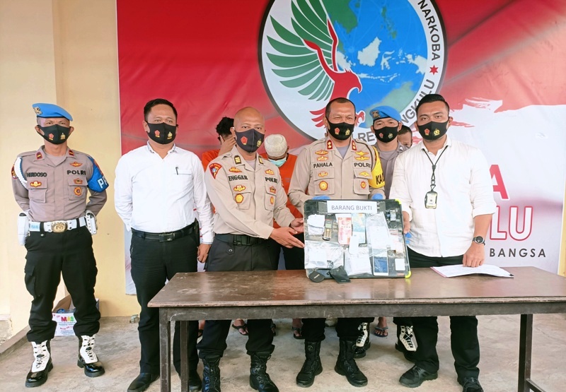 Operasi Antik Polres, Ungkap 22 Paket Sabu