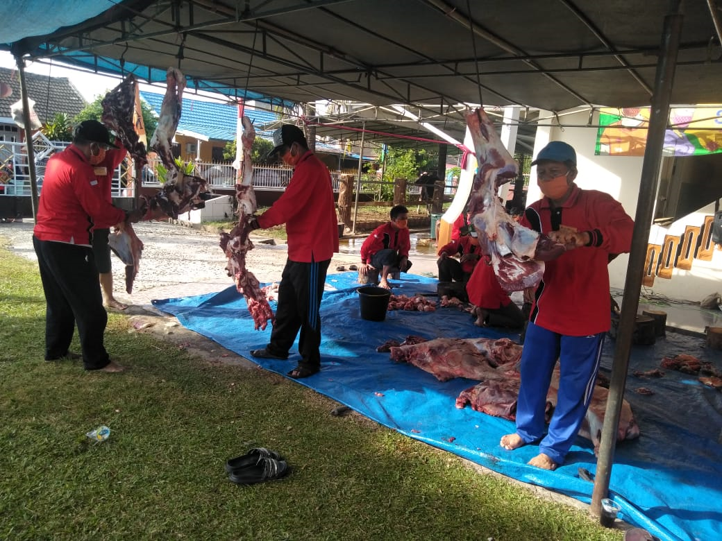 Warga Bengkulu Tetap Semangat Laksanakan Kurban