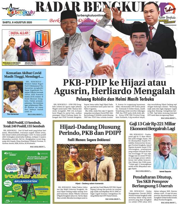 PKB-PDIP ke Hijazi atau Agusrin, Herliardo Mengalah