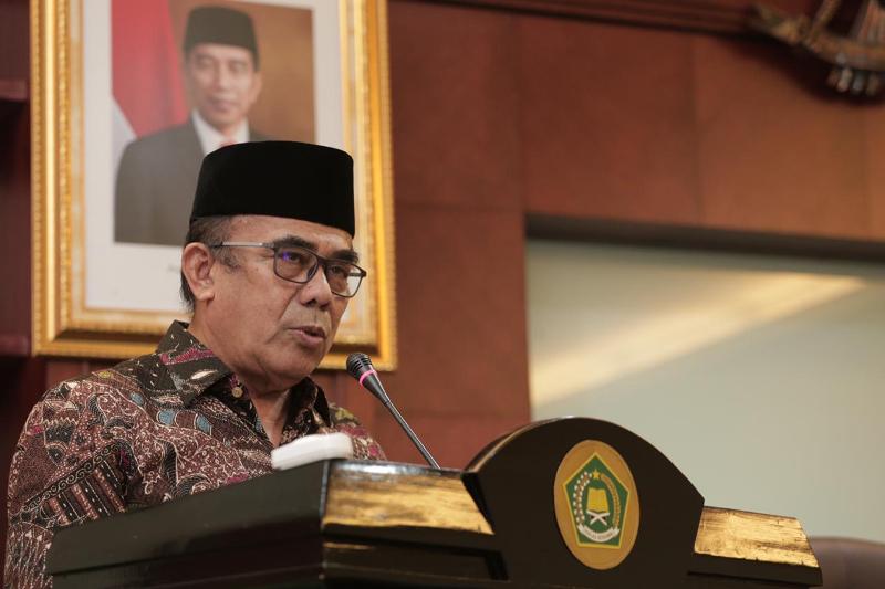 Menag: Pelaku Penusukan Penceramah Syekh Ali Jaber Harus Ditindak