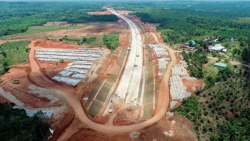 Progres Pembangunan Jalan Tol Capai 52 Persen