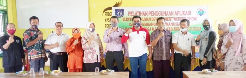 Kecamatan Kota Arga Makmur Gelar Pelatihan Aplikasi eHDW