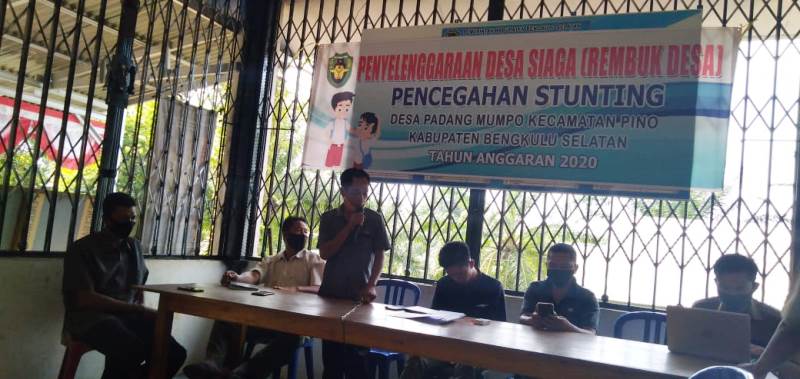 Desa Padang Mumpo Pelatihan Kepada Kader Posyandu