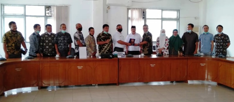 DPRS BS Terima Kunjungan Kerja DPRD Kabupaten Lahat