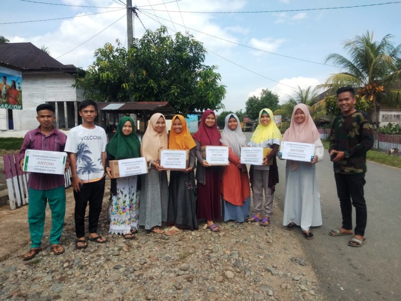 IKBKM dan Selagan Raya Galang Dana Untuk Antoni