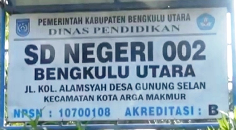 SDN 2 BU Kehilangan Kompor dan Tabung Gas