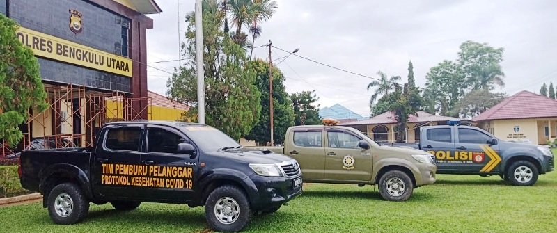 Polres BU Luncurkan Kendaraan Pemburu Pelanggar Protokol Covid-19