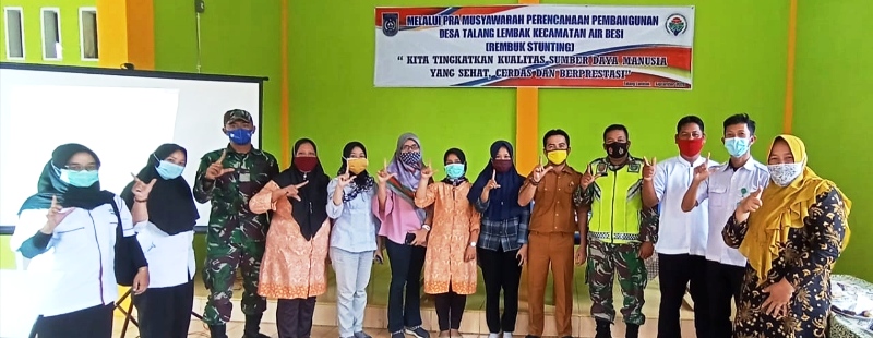 Talang Lembak Gelar Rembuk Stunting