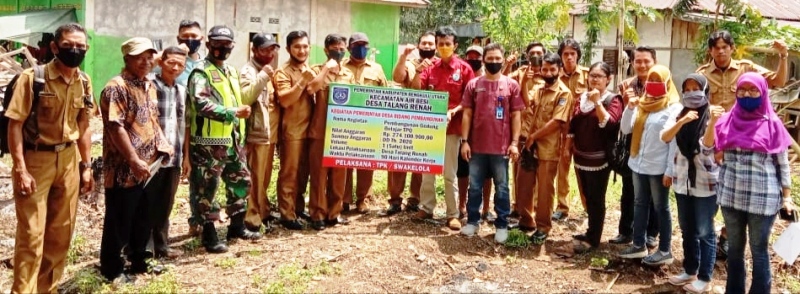 Talang Renah Titik Nol Gedung TPQ dan Salurkan BLT DD Bulan Ke Empat