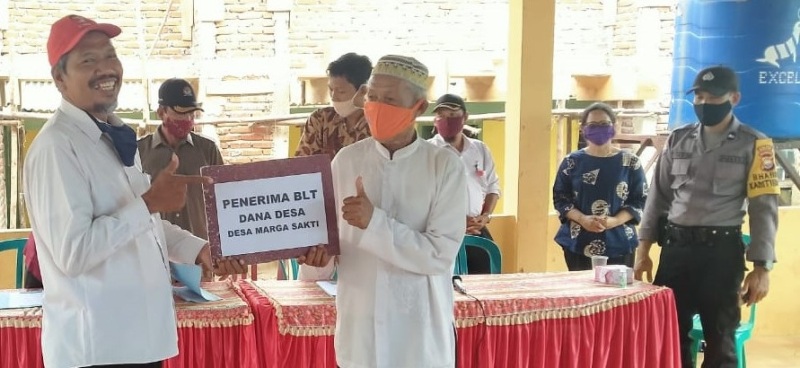 Marga Sakti Tuntaskan Penyaluran BLT DD