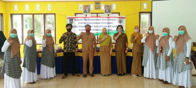 Pasar Tebat Gelar Pemberdayaan Masyarakat Penyelenggaran Posyandu