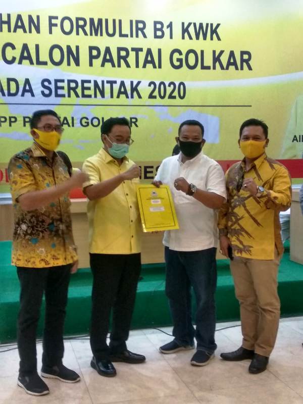 Bersama Golkar dan Partai Pendukung Lainnya, Erwin – Gustianto Siap Menang