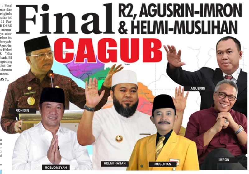 Final, R2, Agusrin-Imron & Helmi-Muslihan Cagub