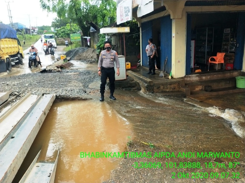 Jalinbar Belum Diperbaiki, Giri Kencana Kembali Banjir