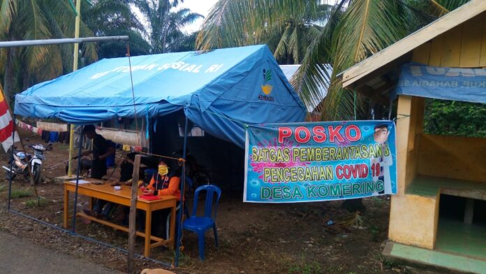 Melihat Aktivitas Desa Komering Melawan Corona