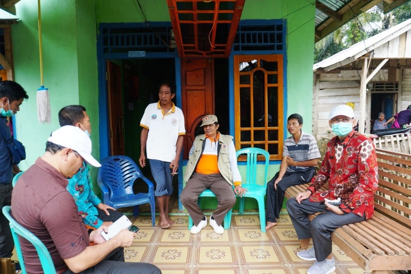 PJS Bupati Salurkan Bantuan Masa Panik Bencana Banjir