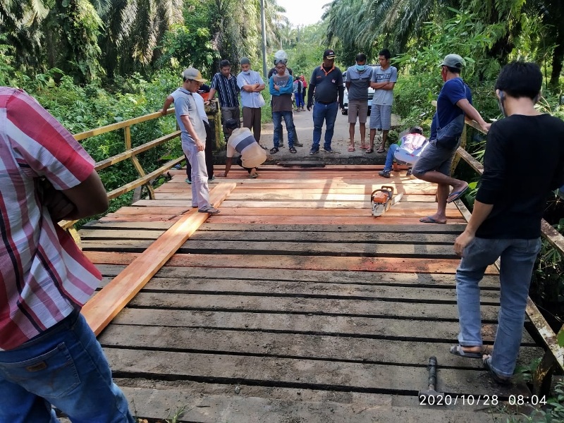 Selagan Raya Minta 2 Jembatan Beton