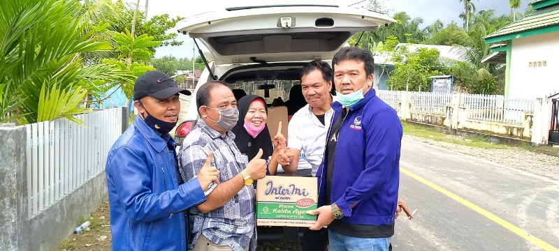 Nasdem Salurkan Bantuan Korban Banjir