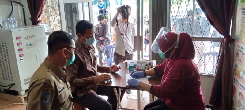 PWI, Kominfo dan PMI Gelar Donor Darah