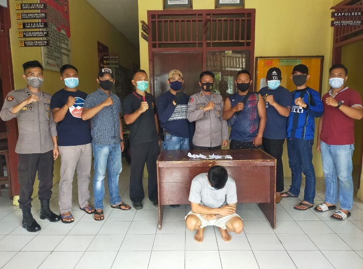 Bawa Ganja, Warga Kepahiang Diamankan di Polsek Ujan Mas